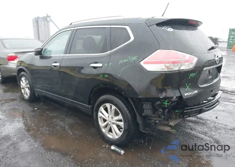 2015 Nissan Rogue Sv from USA, damaged, VIN KNMAT2MV0FP535925